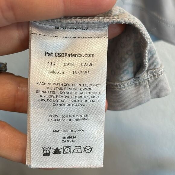 Columbia Gray Omni Freeze Zero Sweat Activated Cooling Crew Neck T Shirt Size M - Picture 4 of 7